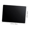 VILLFUL Magnetic Blackboard Message Board Reusable Writable Fridge Planner Eco-Friendly