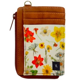 YLUEAWP Wallet Rfid Card Holder Credit Cardholder for Women Men Thin Pocket Card Case Small Slim Minimalist Keychain Wristlet Wallets Leather