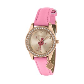 Tikkers TK0188 Girls' Analogue Quartz Watch with Polyurethane Strap, Strap.