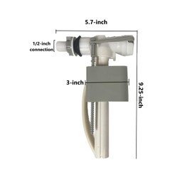 Delta Toilet Side Mounted Fill Valve RP71168 Replacement By NuFlush