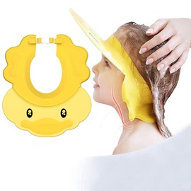 Baby Shower Cap, Kids Hair Washing Shield, Children Shampoo Cap, Baby Bath Cap Visor Hat for Eyes Ears and Face Protector, Bath Head Shield for Infant, Toddlers, Child