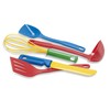 Dantoy Plastic Kitchen Utensils, 5 Piece Set Pretend Play for