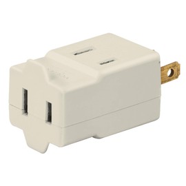 Volteck MUL-300, Multicontacto triple, tipo cubo, polarizados