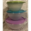 Tupperware Exclusive Wonderlier Bowls Set of 3