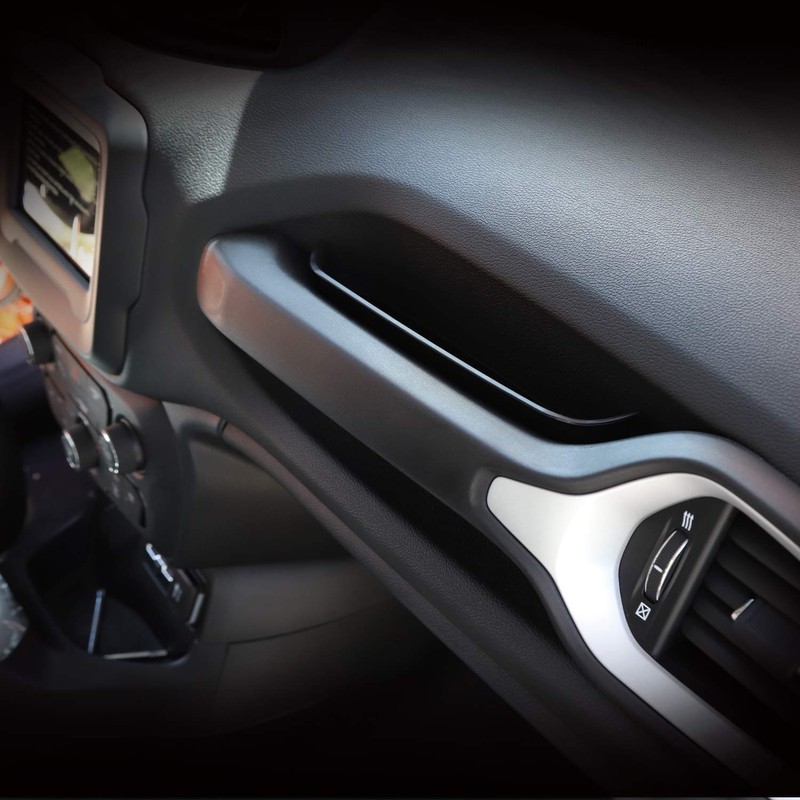JeCar for Jeep Renegade Grab Handle Storage Tray Passenger Grab