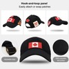 Canada Baseball Cap with Hook and Loop Patch, 5 Unique