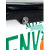 Blackworks Racing 4 TITANIUM SILVER LICENSE PLATE ANTI THEFT SECURITY
