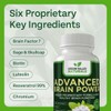 GREEN VALLEY NATURALS - Advanced Brain Power - Supports Healthy,