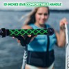 ASVAEVAS Wakesurf Rope 25ft Floating Wake Surf Ropes and Handle,