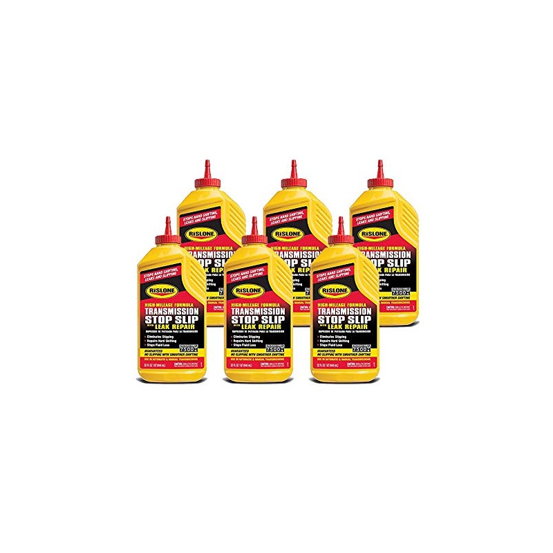 Rislone High Mileage Transmission Stop Slip with Leak Repair, Pack