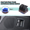 A ABSOPRO 1 Piece Fuel Tank Door Boot Lid Button