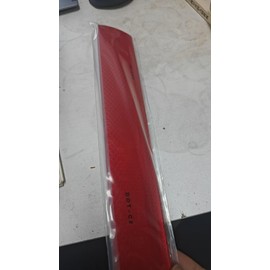 FUTYA Reflective Safety Tape Stickers | Diamond Grade | Red | 2″ x 12″ | 10-Pack | Safety Warning Tape for Helmets, Cars,Mailboxes & More