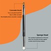 Ksvsonrvi Double-ended Concealer Brush, Under Eye Mini Dual End Makeup