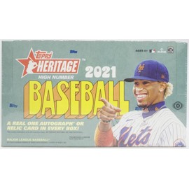 2021 Topps Heritage High Number Baseball Factory Sealed Hobby Box