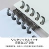 SZSL Loose Leaf Ring, 22-Piece Set, 11 Colors, 5-Hole Leaf