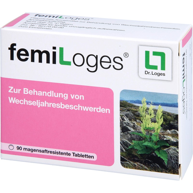femiLoges Tabletten bei Wechseljahresbeschwerden, 90 St. Tabletten