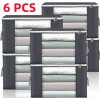 Bolsa De Almacenamiento Para Edredón Ropa Plegable Caja,6pcs