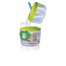 CHICCO, Dosificador de Leche en Polvo y Contenedor de Alimentos para Bebé