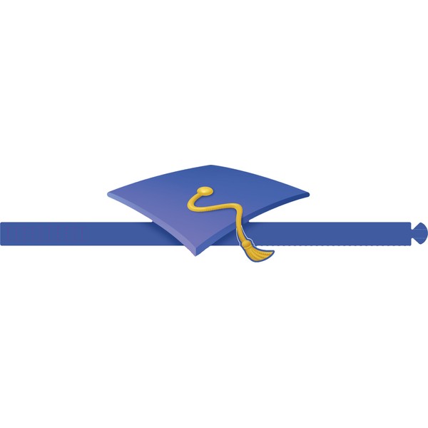 Eureka Classroom Supplies Adjustable Paper Graduation Hats for Kids, 32 pcs