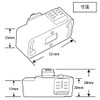 Hanging Sealing Body for Lighting Rails, Hook Sealing, Hanging Sealing,