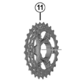 Shimano CS-R7000 Y1WW98030 Repair Parts Gear Unit (24-27-30T) for 11-30T