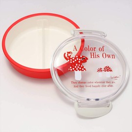 Aito 278455 Leo Lionni Lunch Box, Small, Approx. 5.1 x 4.7 inches (13 x 12 cm), Chameleon, Made in Japan