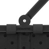 reisenthel carrybag glossy dots black - Sturdy shopping basket with