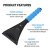 DIFFWELY 10.8" Ice Ripper Ergonomic Ice Scraper for Car, SUV,