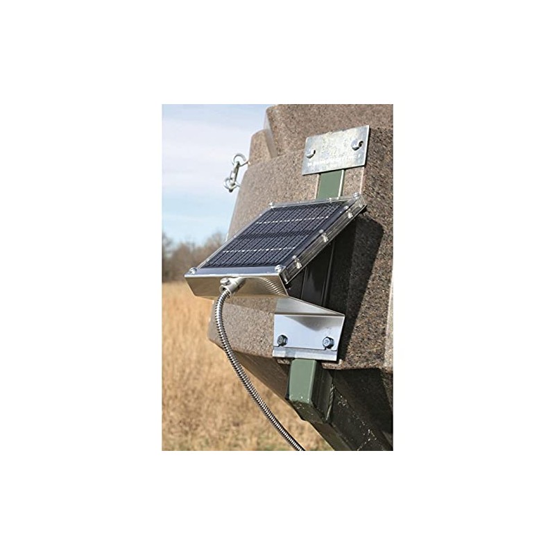 BOSS Buck 12V Solar Panel/Universal Versatile Durable Pre-Assembled Battery Charger