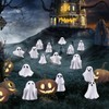 SHIFANQI Halloween Ghost Figurine - Spooky Resin Ghost Statue, Funny
