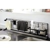 Yamazaki Kitchen Rack, Horizontal Stove Rack, Freestanding Mesh Panel for