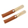 EMEDA Eyelash Tweezers 2 Pieces Eyelash Tweezers for Eyelash Extension