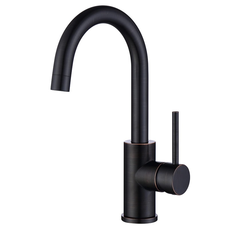 Oil Rubbed Bronze Bar Faucet Single Hole, WiPPhs ORB Wet