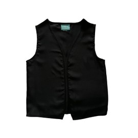 Making Believe Boys Peasant Costume Vest - X-Large 10-12 - Black
