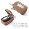 GROOVE GEAR ggs-2018 Key Case with Window, Leather, Genuine Leather,