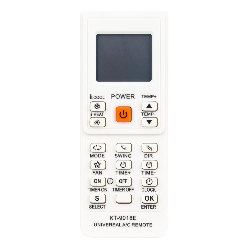 KT-9018E Universal Replacement Remote Control -ALLIMITY- fit for Most AC