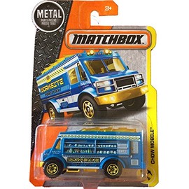 Matchbox 2017 Chow Mobile (Food Truck) 53/125, Blue