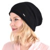 CHARM Men Slouchy Silk Beanie Hat - Women Slouch Chemo