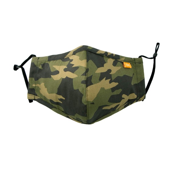 Spring Notion Reusable Washable Camouflage Cotton Cloth Face Mask for