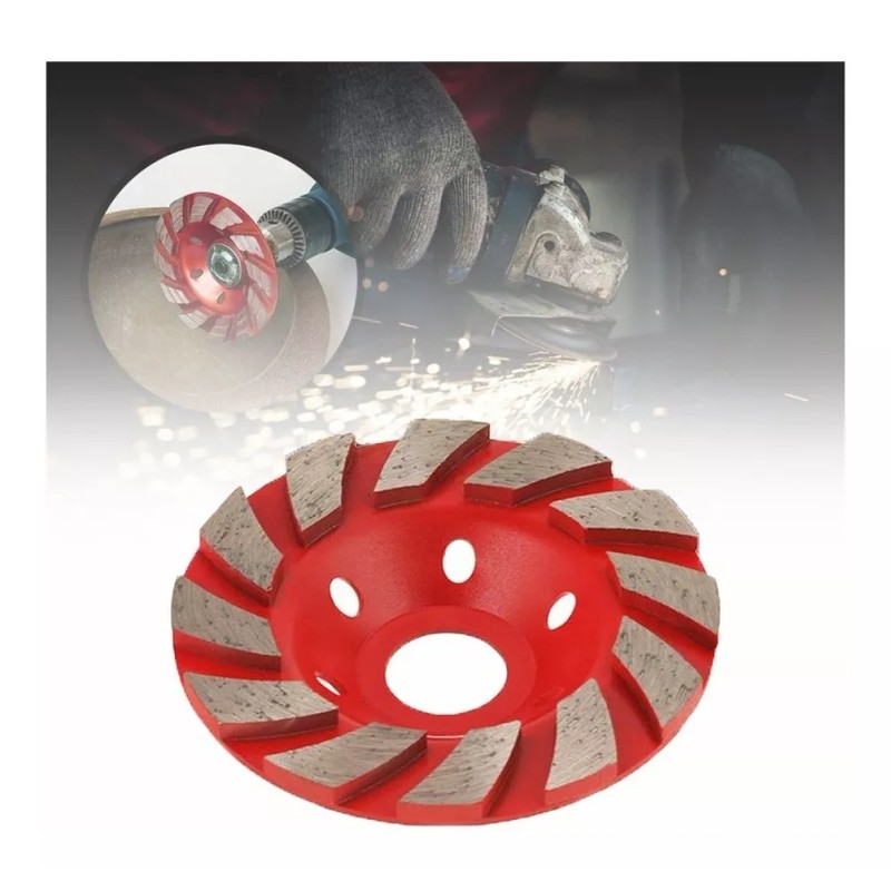 ENVR Disco Diamante Desbaste Copa 4 Pulgadas Granito, Mármol