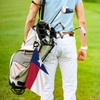 BJQ Golf Towel Texas Flag Golf Towel with Carabiner Clip