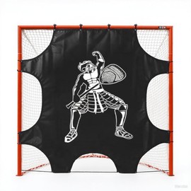 PGL Lacrosse Goal Target - 6x6FT PVC Net Training Equipment for Shooting Practice - Portable Easy Install for Outdoor Backyard Gym Sports- Gifts for Boys and Girls