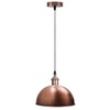 Single Indoor Ceiling Pendant Light Fitting Copper Island Industrial Vintage