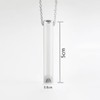 Sarini 2PCS Stainless Steel Whistle Meditation Mindful Breathing Relieve Anxiety