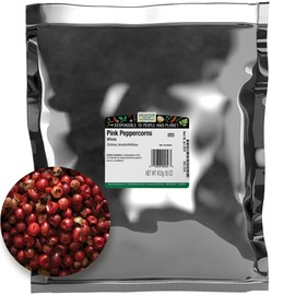 Frontier Bulk Peppercorns, Pink Whole, 16 Ounce