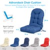 Ylymence Adirondack Chair Cushion Tufted Waterproof Outdoor Rocking Chair Cushions