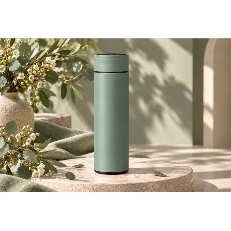 500ml Temperature Display Thermos Cup for Drinks – Stainless Steel