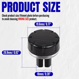 OICCTBF Radio Knob Button Volume Stereo Tuner, Radio Volume Knob for Nissan for Qashqai for Juke for X-Trail for Note and for Micra models, Stereo Audio Volume Radio Tuner Control Switch Knob Ring