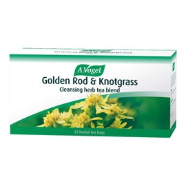 A.Vogel Golden Rod & Knotgrass Cleansing Herb Tea Blend | Organically Grown Herbs | Golden Rod, Wild Pansy, Horsetail, Knotgrass & Birch Leaves | 25 Teabags