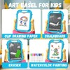 Juivin Art Easel for Kids Double Sided Magnetic Drawing Board